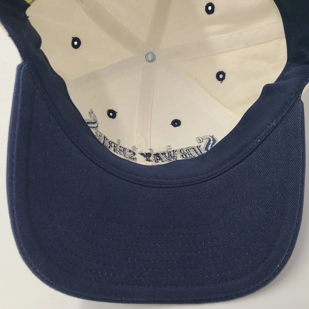 Vintage‎ New York Yankees Mets Hat Adjustable (Seems Small) 2001 Subway Series